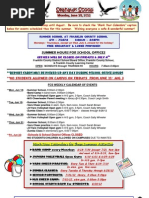 2012-13 Oldham County School Calendar | PDF | School Meal | Schools