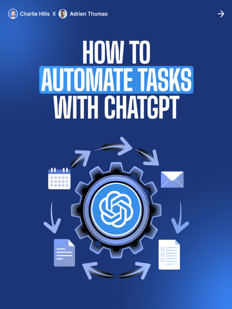 Automate Tasks With ChatGPT | PDF
