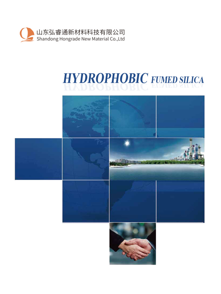 Hydrophobic Fumed Silica Overview | PDF | Silicon Dioxide | Nanoparticle