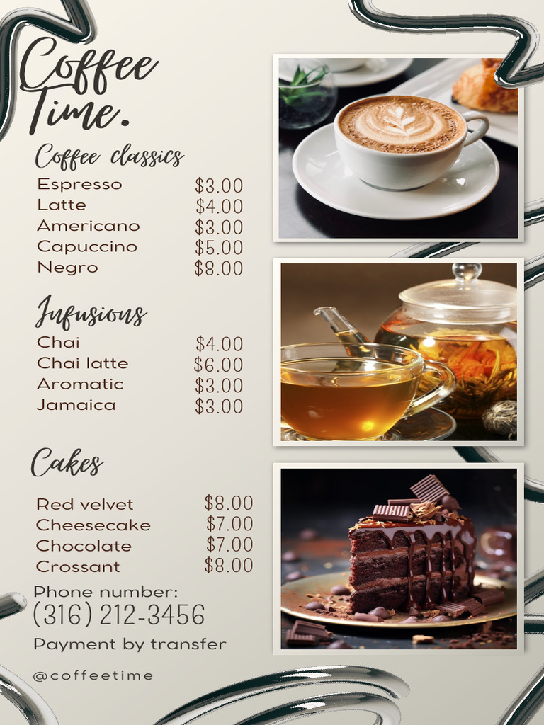 Coffee Menu | PDF