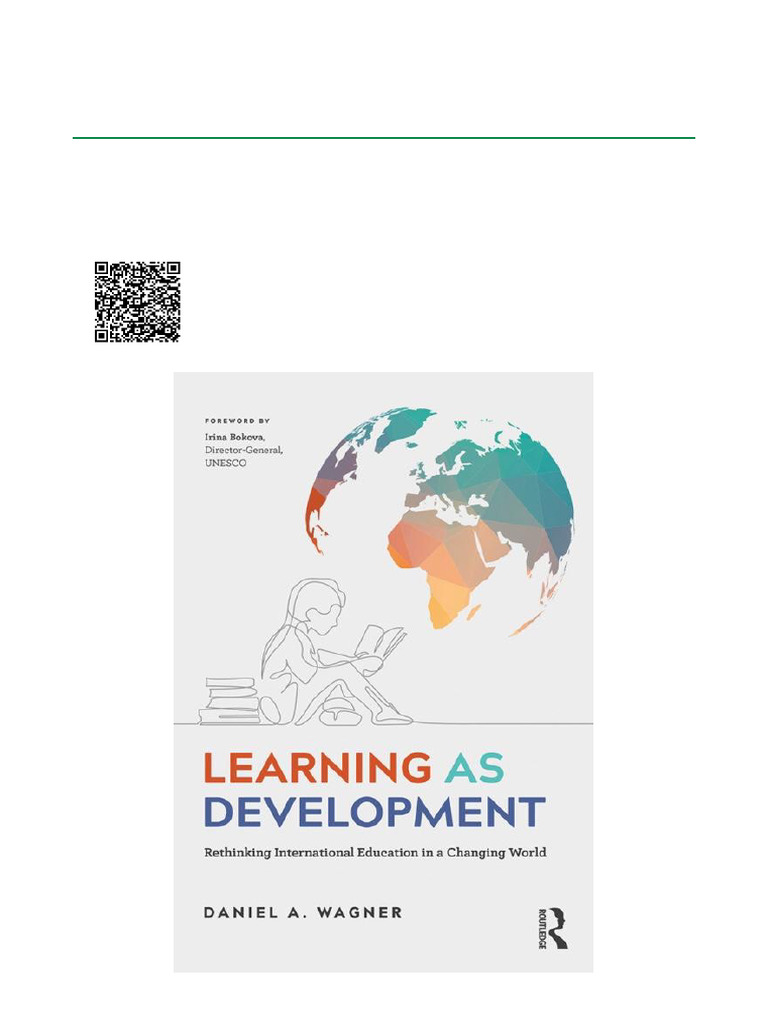 Learning As Development Rethinking International Education in A ...