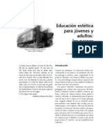 Educación Estética para Jóvenes y Adultos