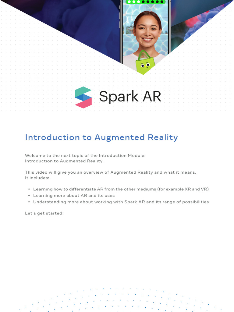 M1 - T3 - Introduction To Augmented Reality - IPDF v2 | PDF | Virtual ...