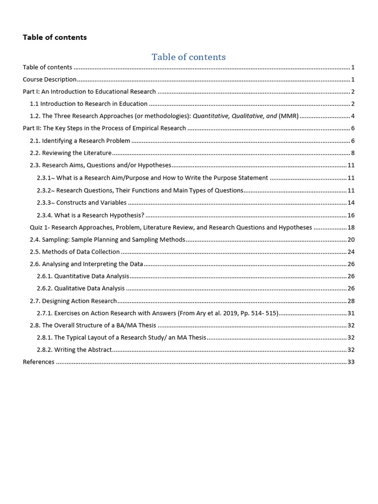 Educational Research Methodology Guide | PDF | Qualitative Research ...