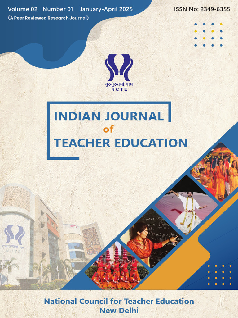 Indian Journal of Teacher Education 2025 | PDF | Pedagogy | Learning