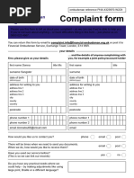 NCR Complaint Form Submission Guide | PDF