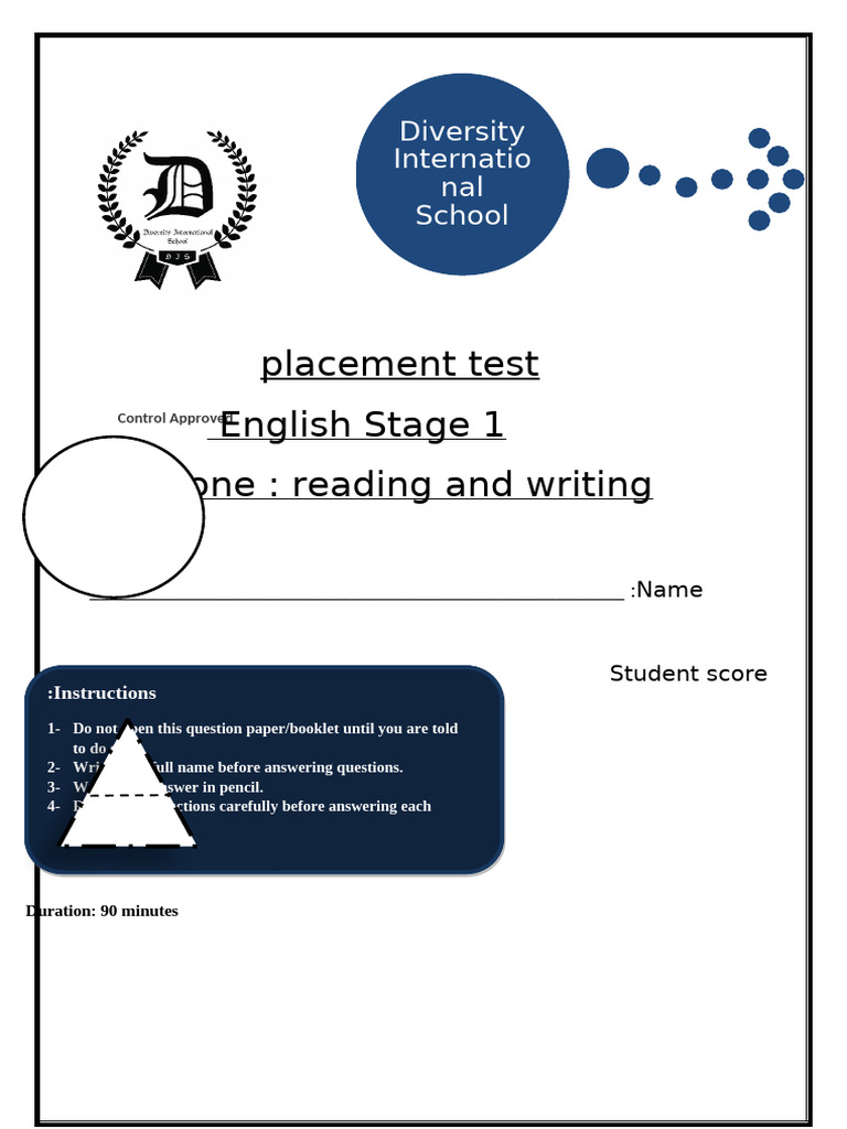 Exam English Cover | PDF