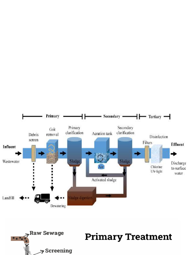 Primary Sedimentation Tank in Wastewater Treatment | PDF | Sewage ...