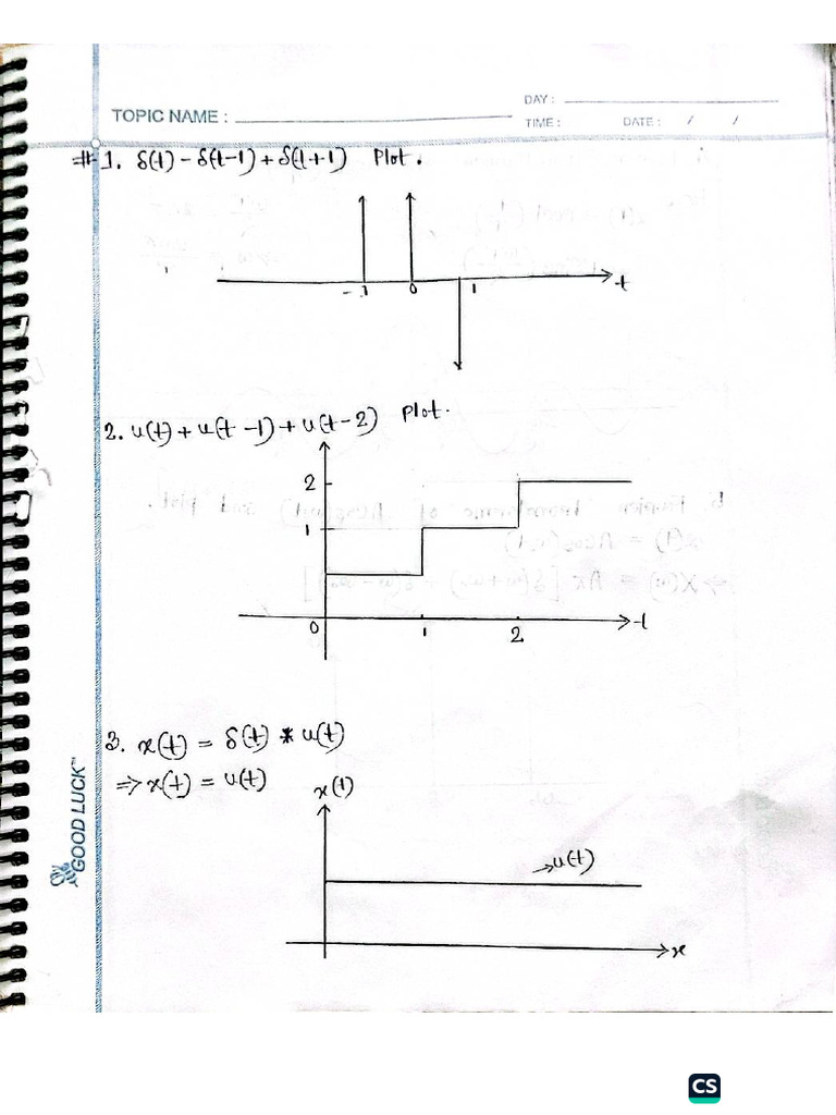 DSP Note-Till Mid MA Ridoy | PDF