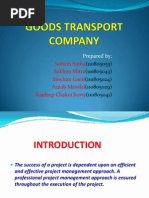 Goods Transport Company