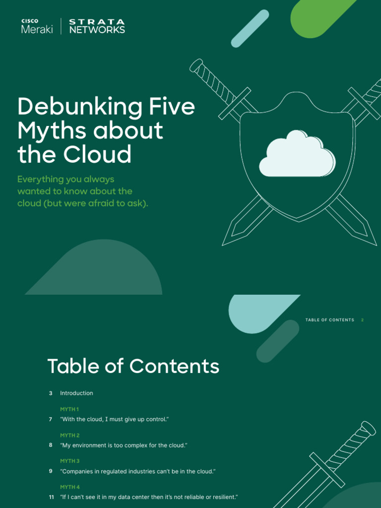 Debunking Cloud Myths for IT Leaders | PDF | Cloud Computing | Capital ...