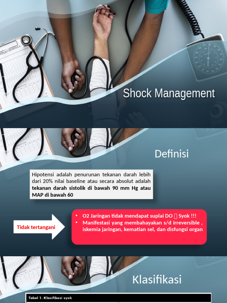 Managemen Shock | PDF