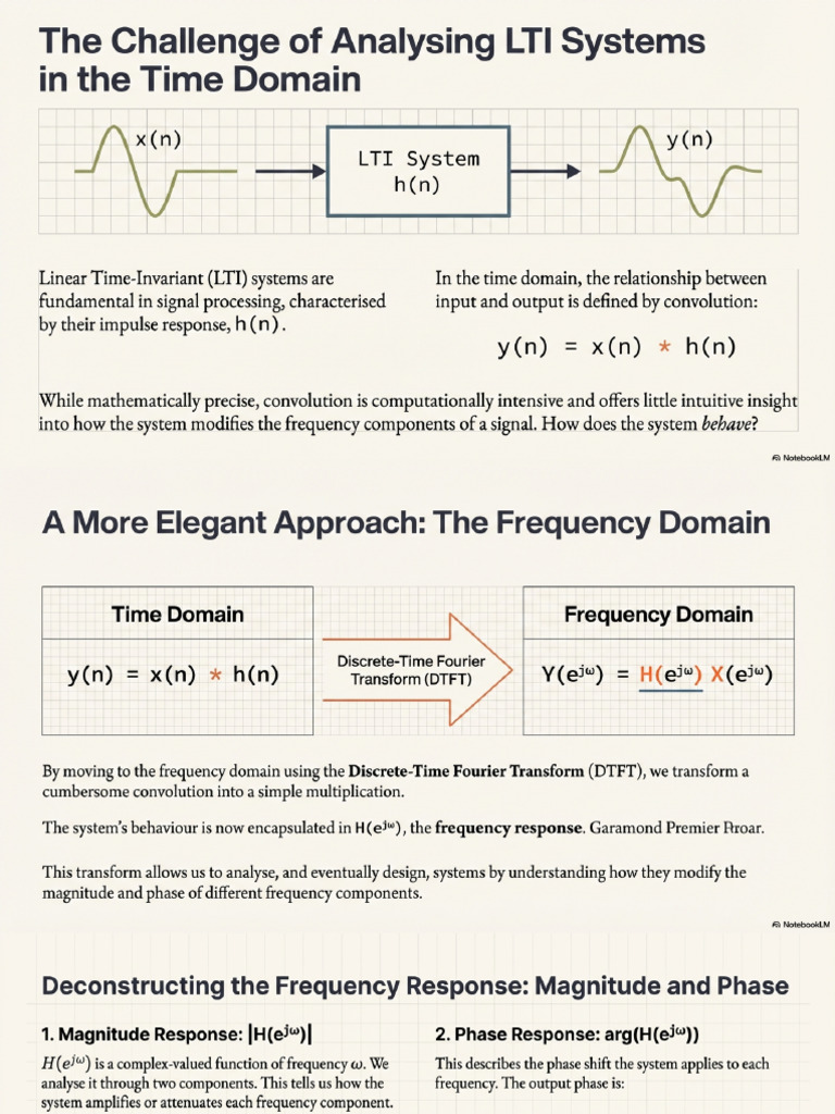 Poles and Zeros The LTI Blueprint | PDF