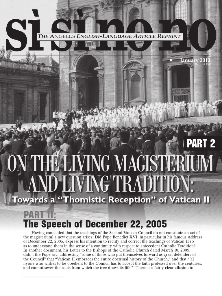301 - SiSiNoNo January 2010 | PDF | Catholic Church | Second Vatican ...