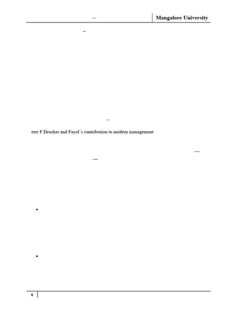 POM Module 1 - Introduction To Management-1 | PDF | Policy | Goal