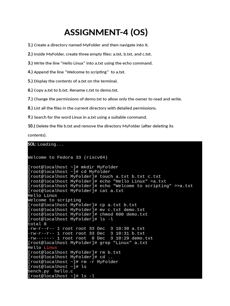 Linux File Management Tutorial | PDF