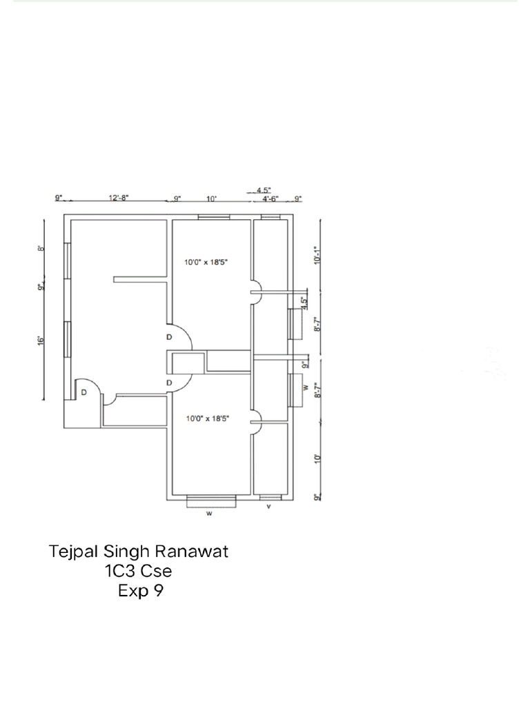 Tejpal Cad Exp 9 | PDF