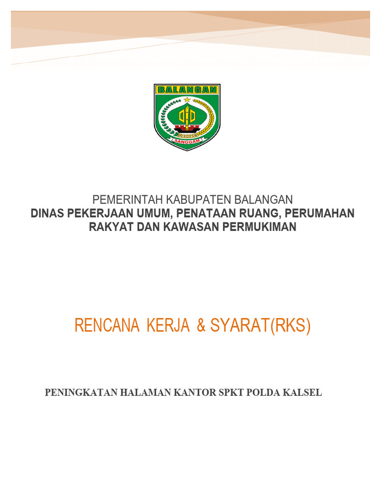 Spesifikasi Teknis | PDF