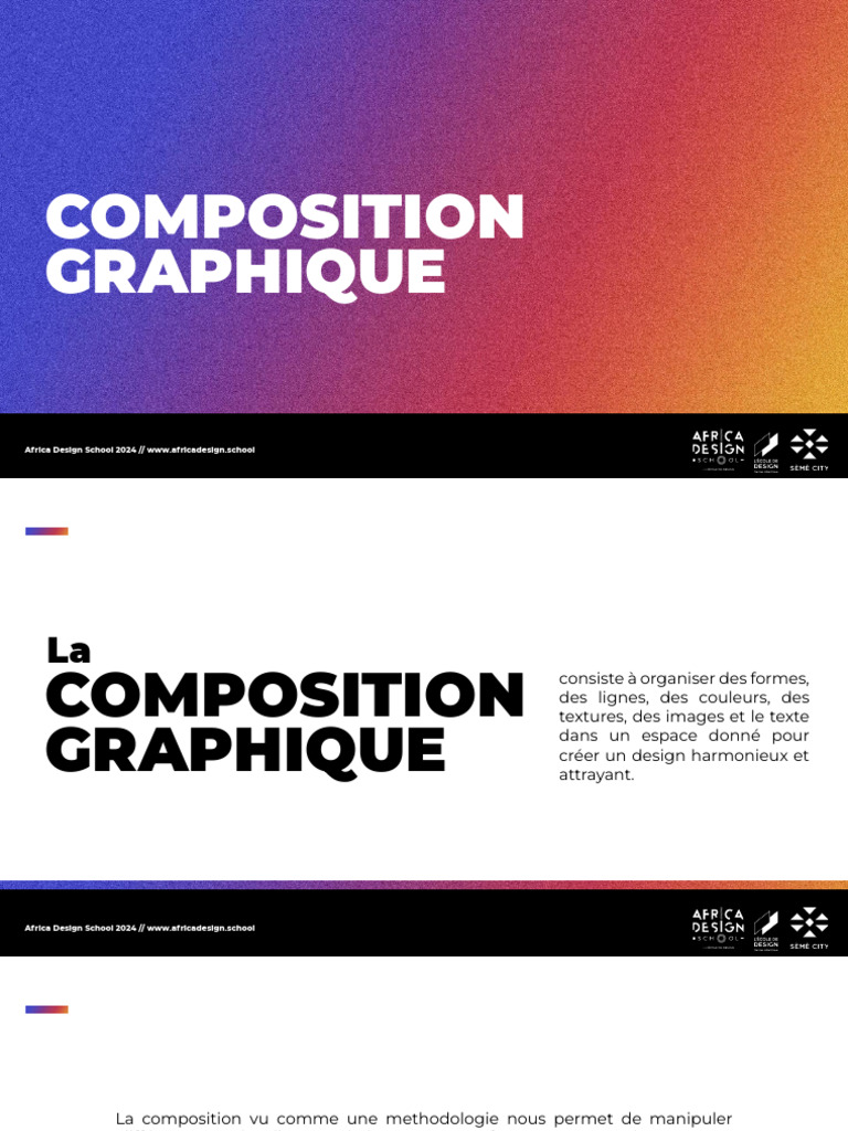 Principes de la Composition Graphique | PDF | la perception | Conception