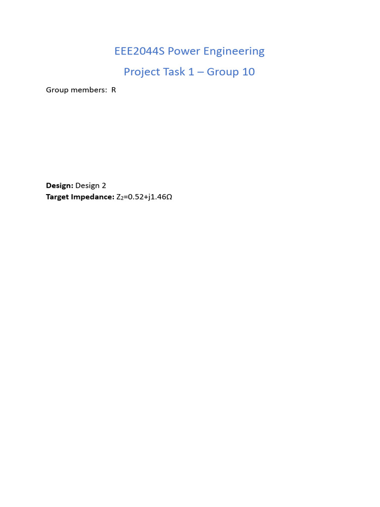 EEE2044S Power Engineering | PDF | Inductor | Inductance