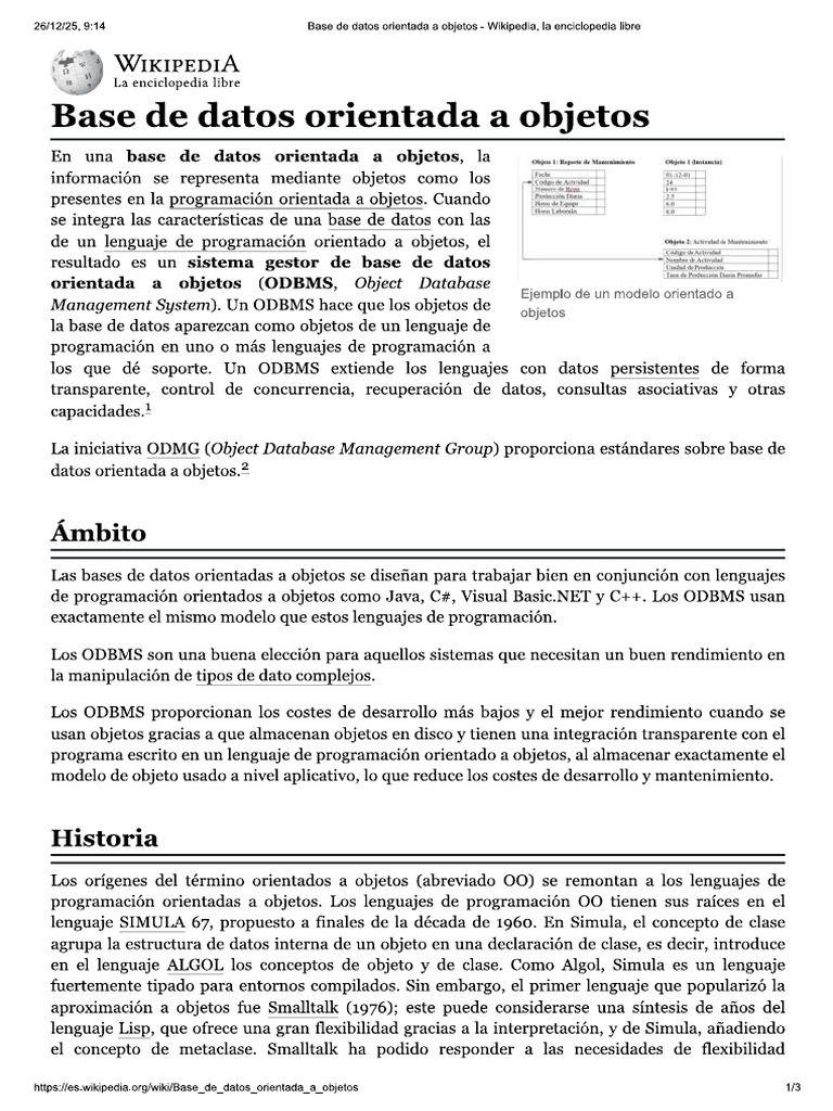 Orientado A Objetos | PDF