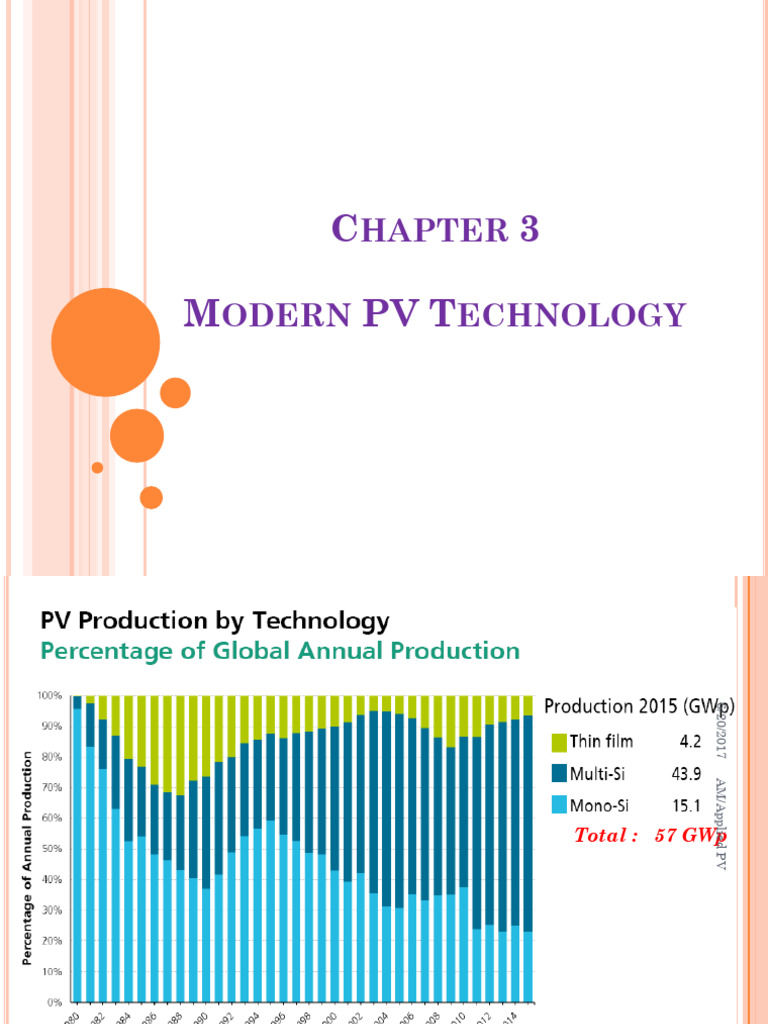 Overview of Modern PV Technologies | PDF | Photovoltaics | Epitaxy