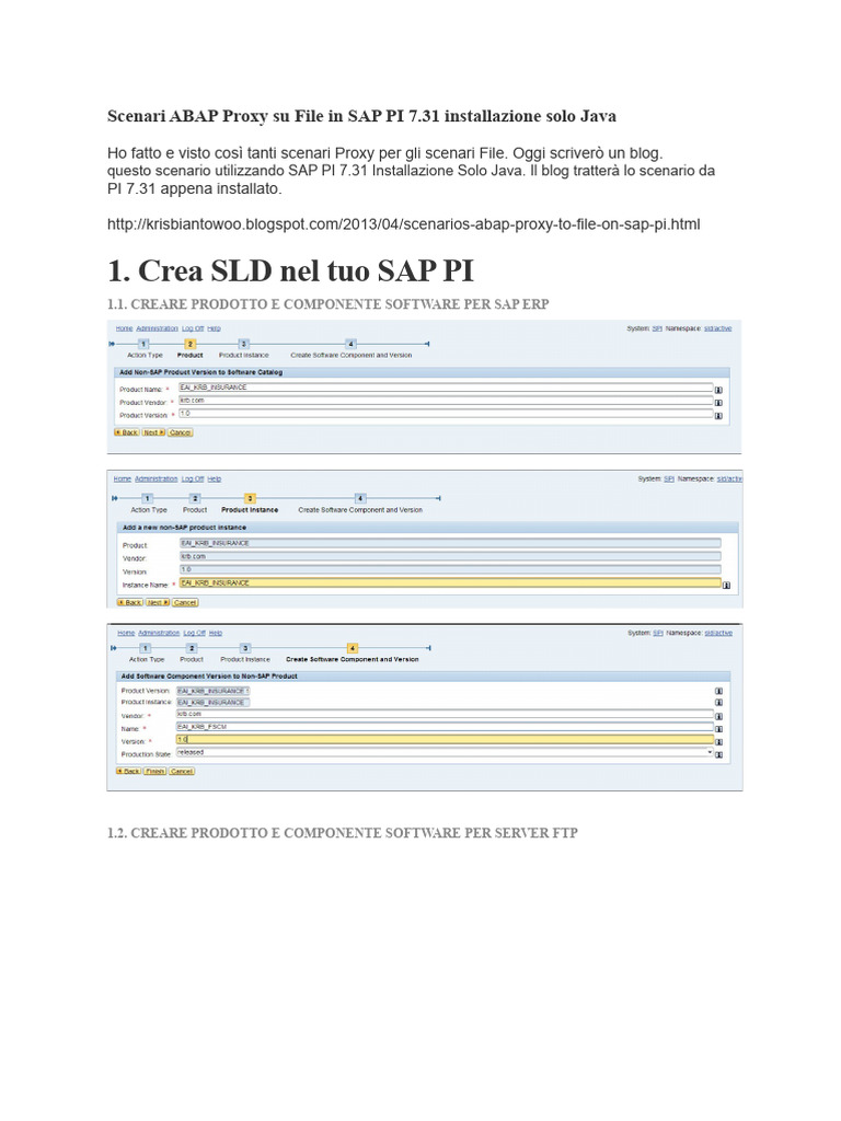 Proxy ABAP Su File in SAP PI 731 | PDF