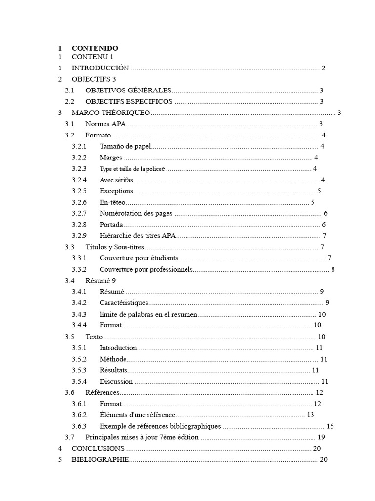 Guide des normes APA pour travaux académiques | PDF | Police d'écriture ...