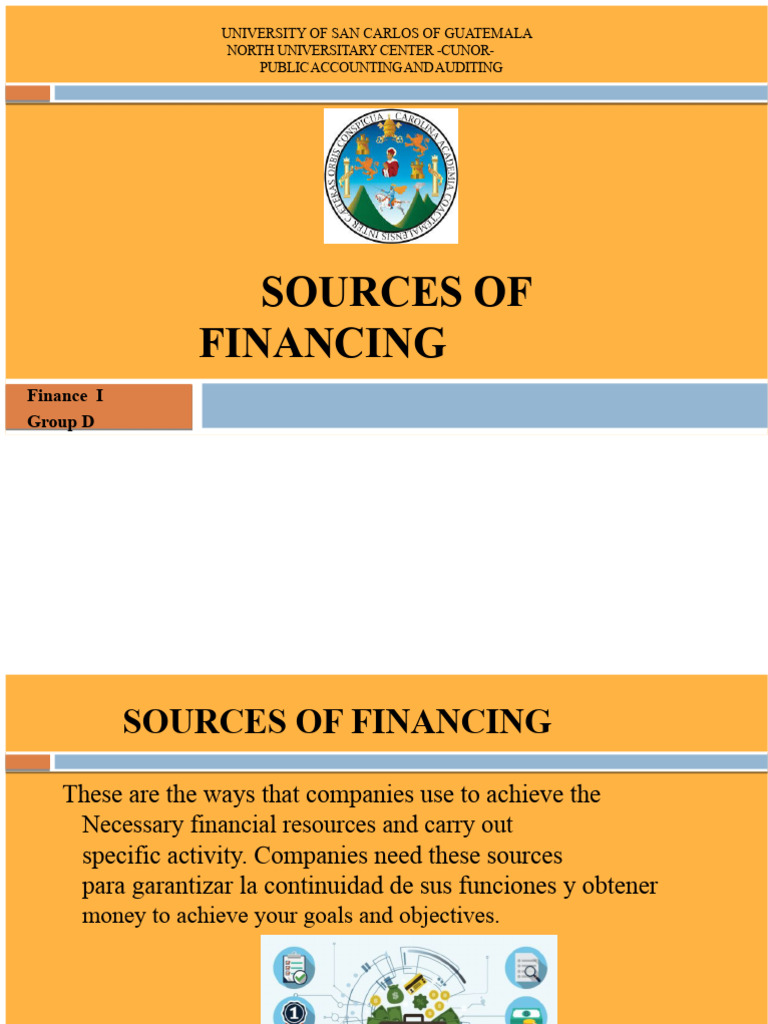 Sources of Financing in Accounting | PDF | Securities (Finance) | Bonds ...