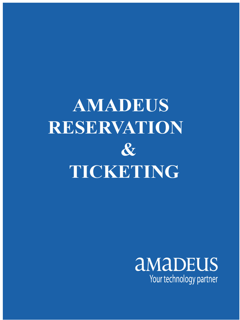 Treinamento Amadeus: Guia Completo | PDF | Informática | Fazer login