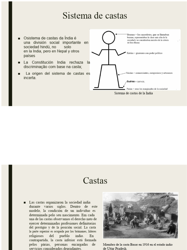 Sistema de Castas | PDF