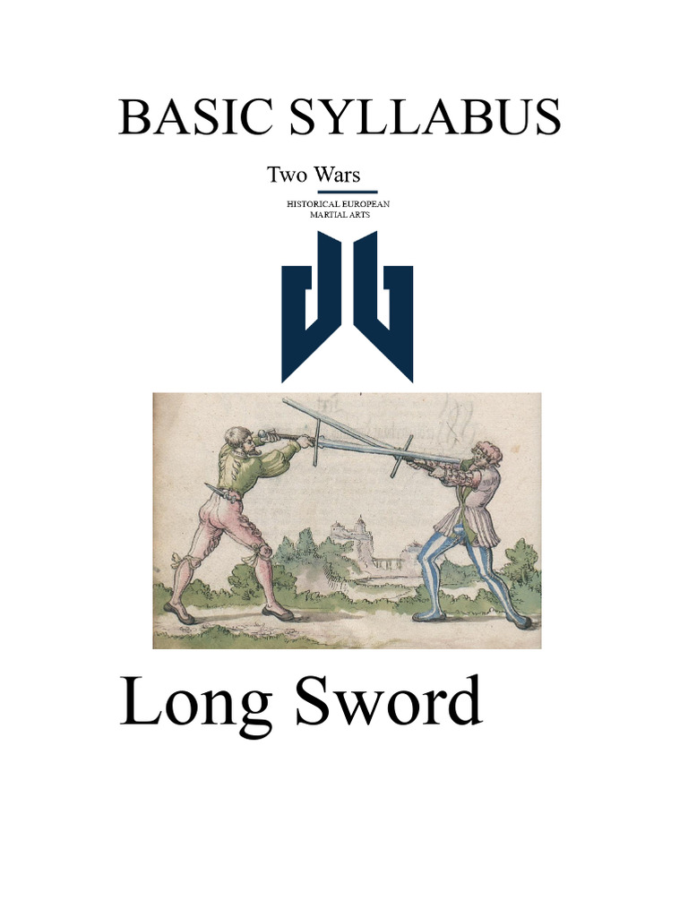 Longsword Basic Syllabus Overview | PDF | Circle | Sword