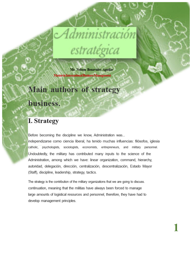 Military Influence on Business Strategy | PDF | Strategic Management ...