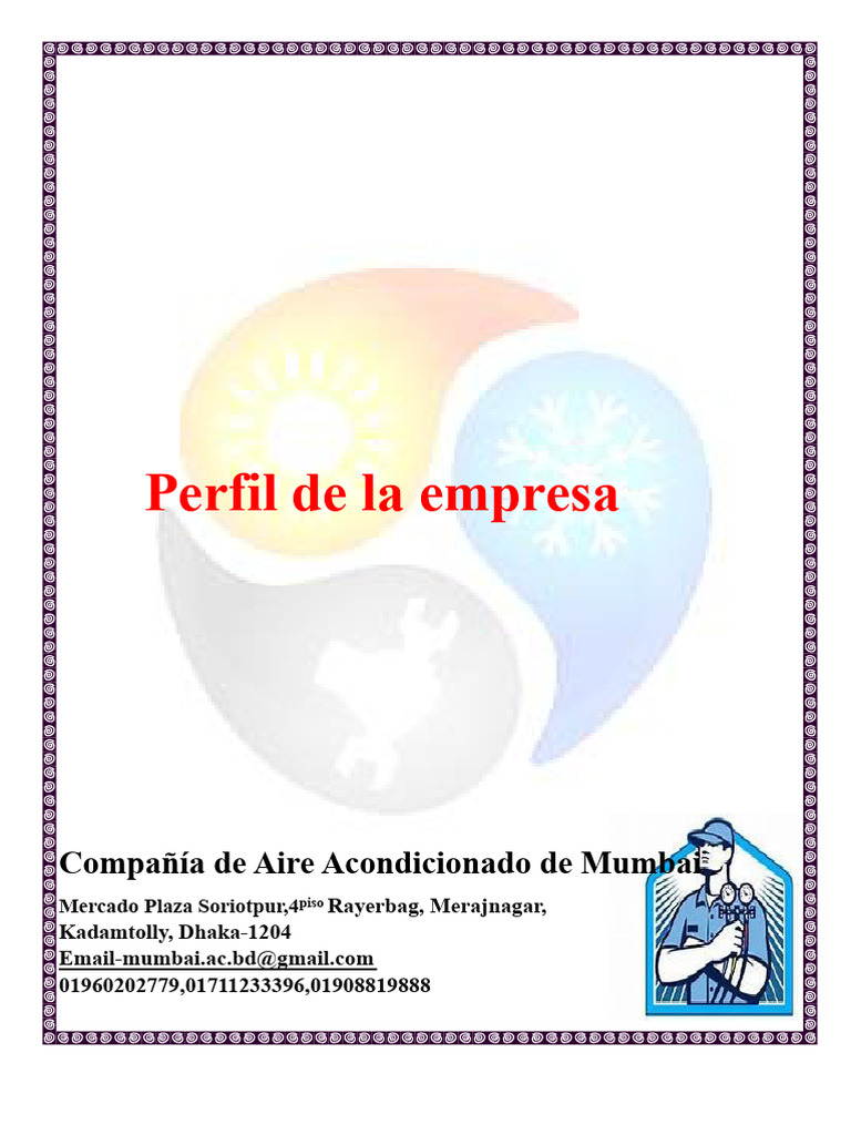 Perfil de la empresa | PDF | Business | Aire acondicionado