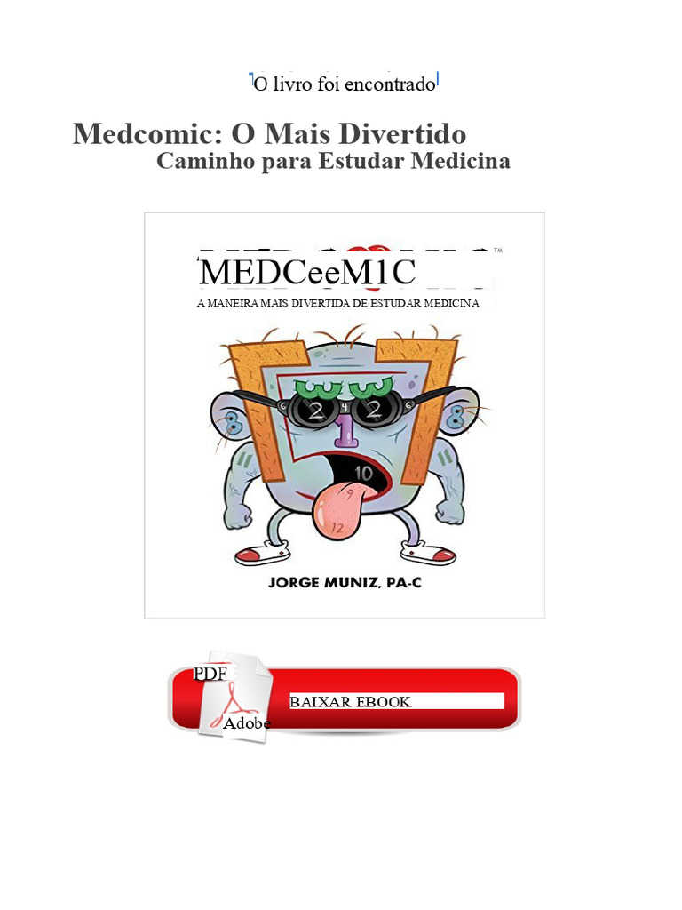 Medcomic: Estudo Divertido de Medicina | PDF | Remédio | Aprendizado