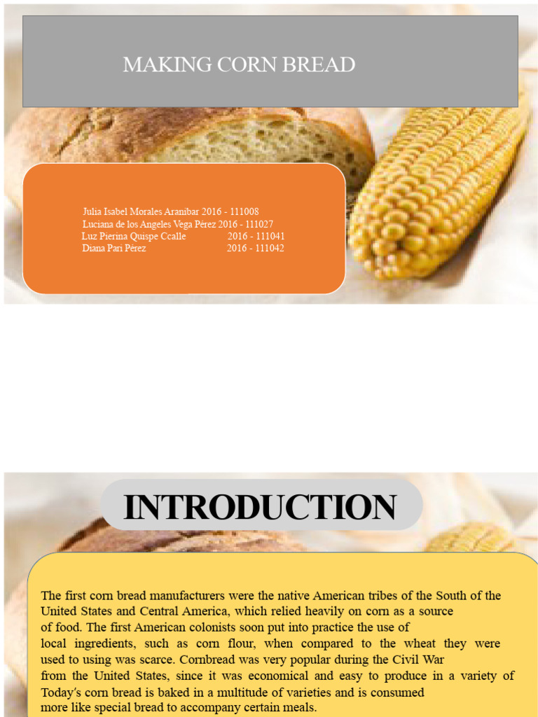 Corn Bread | PDF