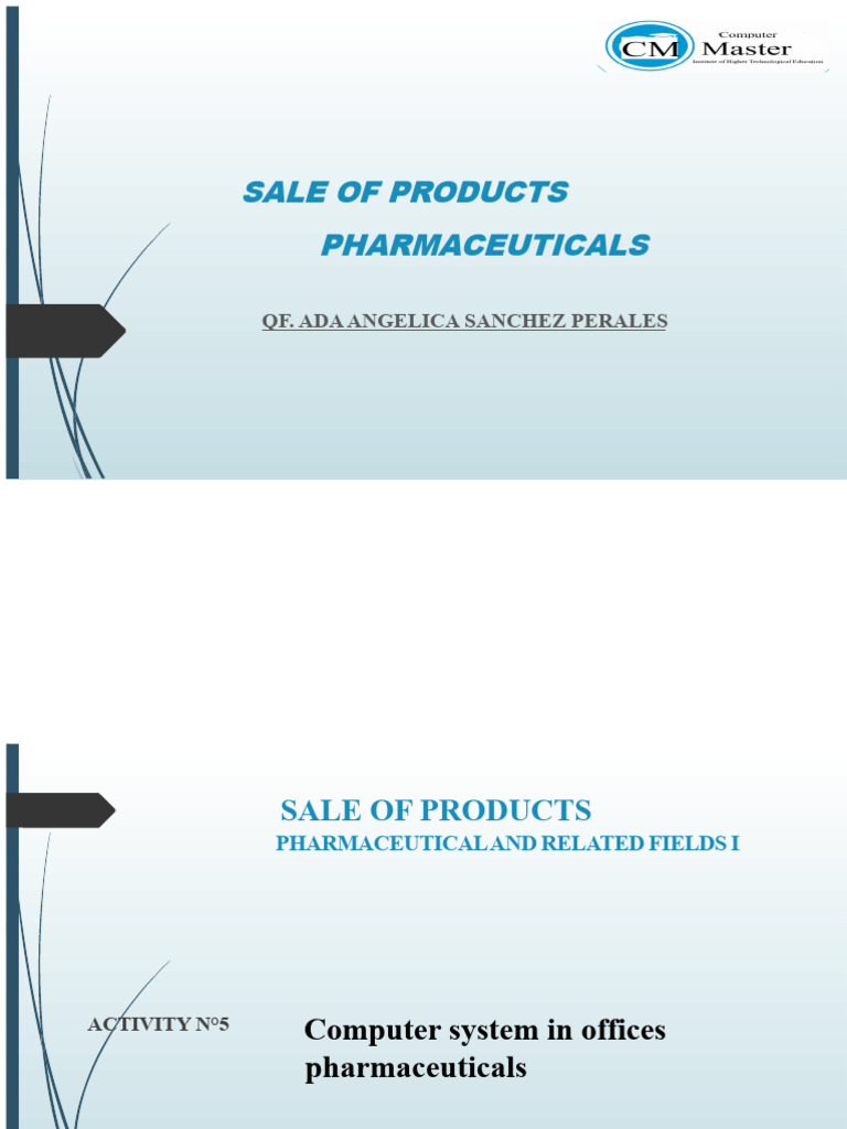 Pharmaceutical Office Computer Systems | PDF | Prescription Drugs ...