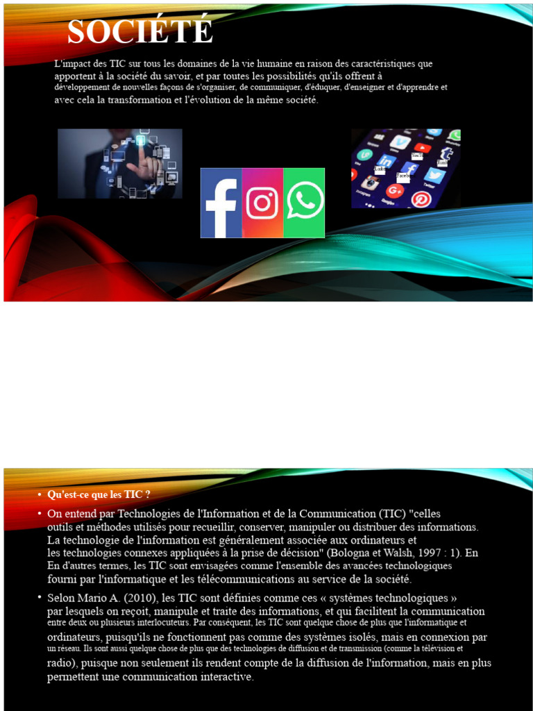 Impact des TIC sur les communautés au Mexique | PDF | Technologies de l ...