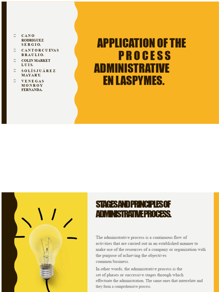 Administrative Process in SMEs Explained | PDF | Swot Analysis ...