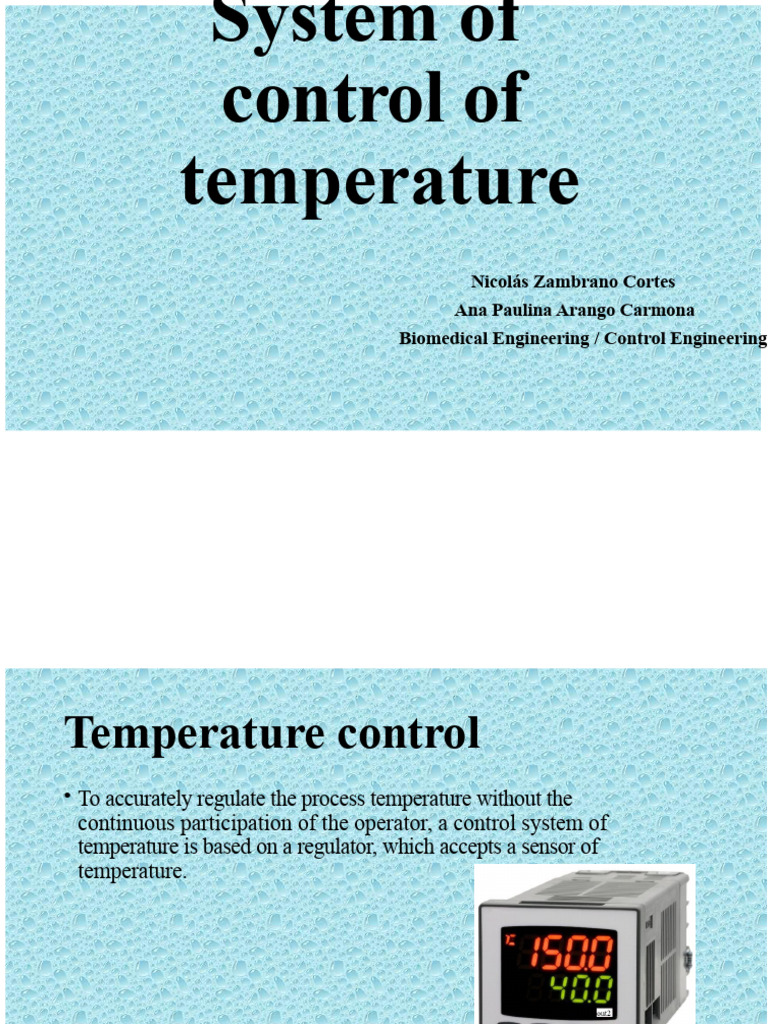 Temperature Control System Design | PDF | Temperature | Arduino