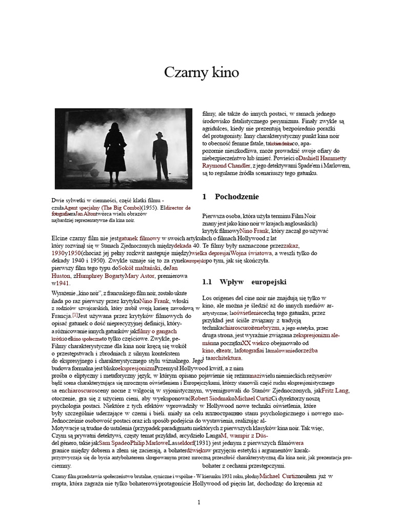 Czarny Film | PDF