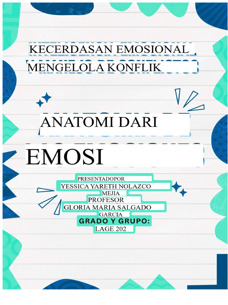 Kecerdasan Emosional dan Anatomi Emosi | PDF
