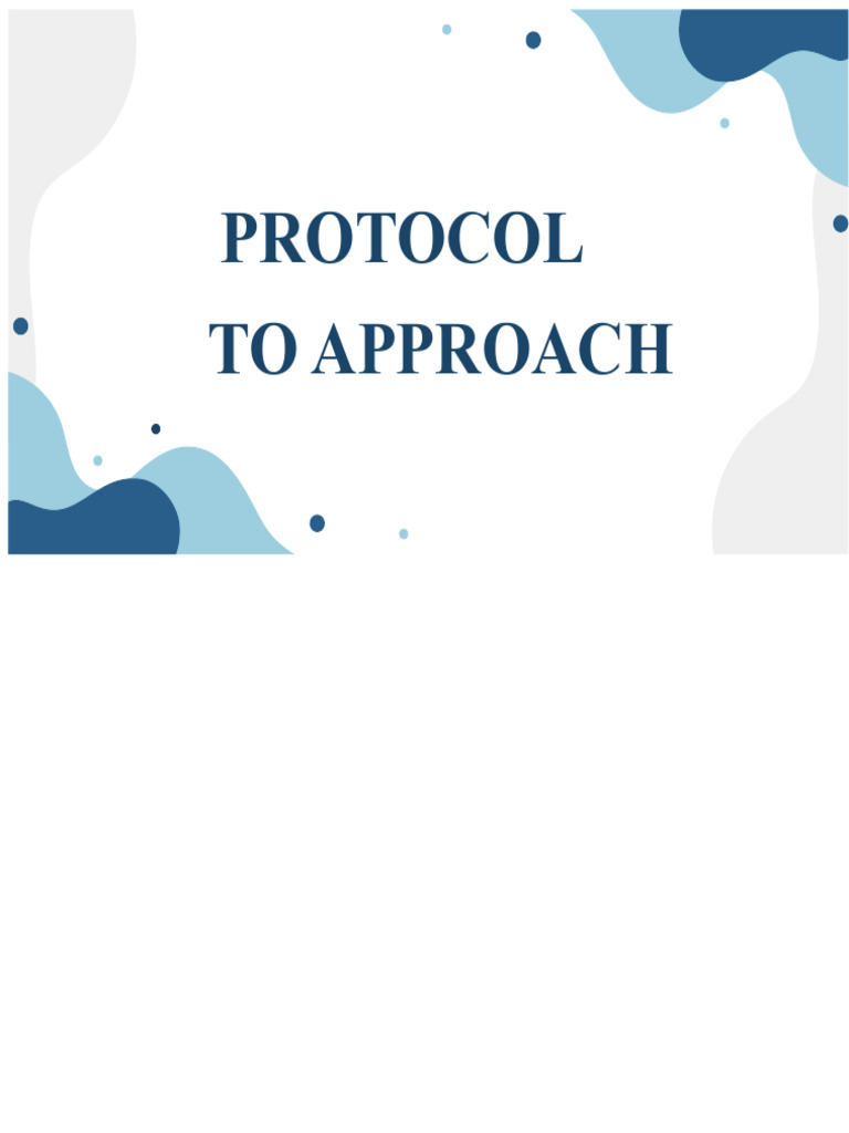 Crisis Intervention Protocol Guide | PDF | Psychology | First Aid