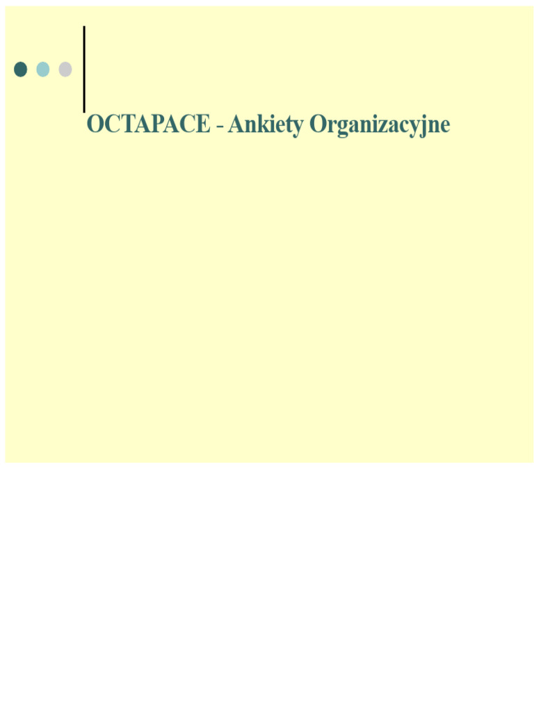 OCTAPACE | PDF