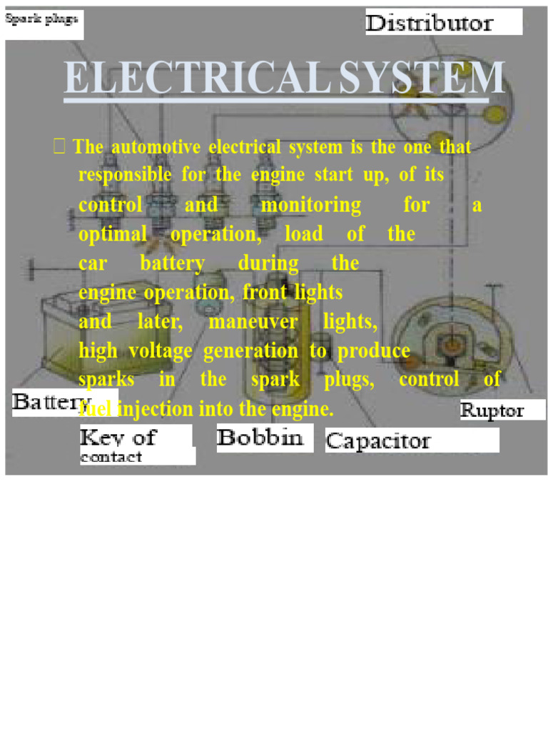 Automotive Electrical System Overview | PDF | Electricity ...