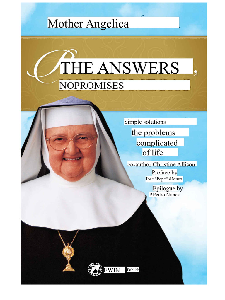 Mother Angelica's Practical Answers Guide | PDF | Faith | God