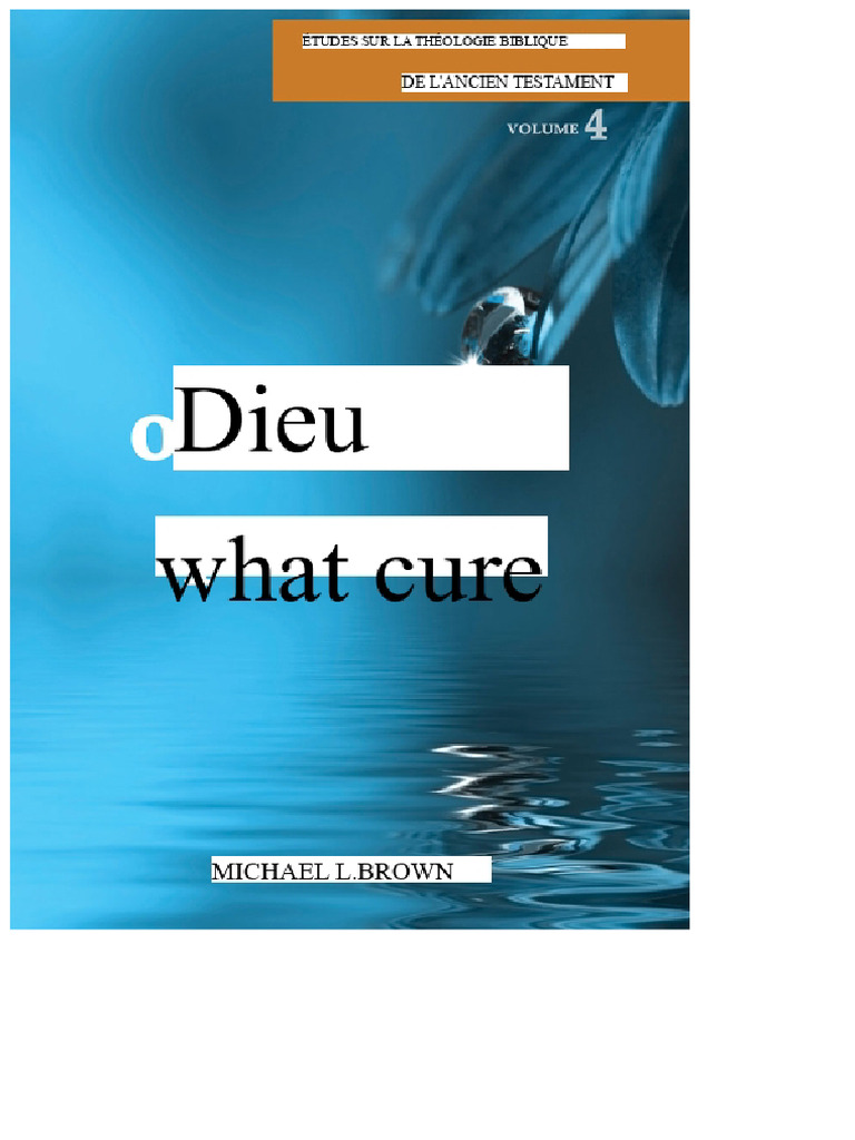 Guérison divine dans l'Ancien Testament | PDF | Yahweh | Dieu