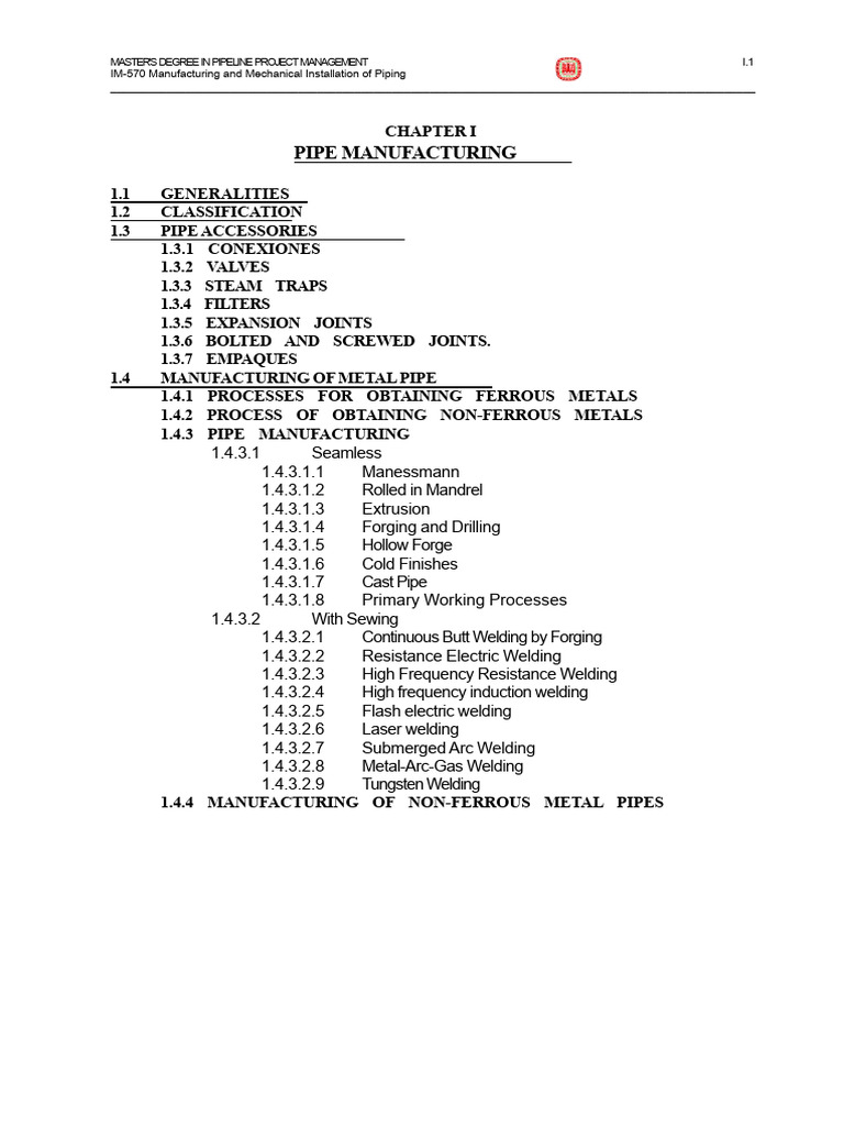 Pipeline Project Management Overview | PDF | Valve | Pipe (Fluid ...