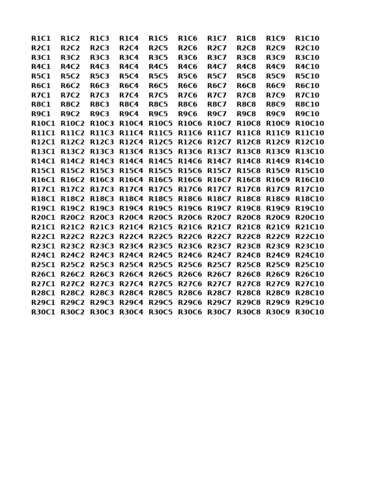 Comprehensive Data Table Overview | PDF
