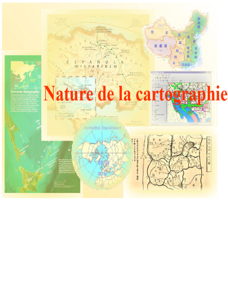 Comprendre la cartographie moderne | PDF | Cartographie | Géographie